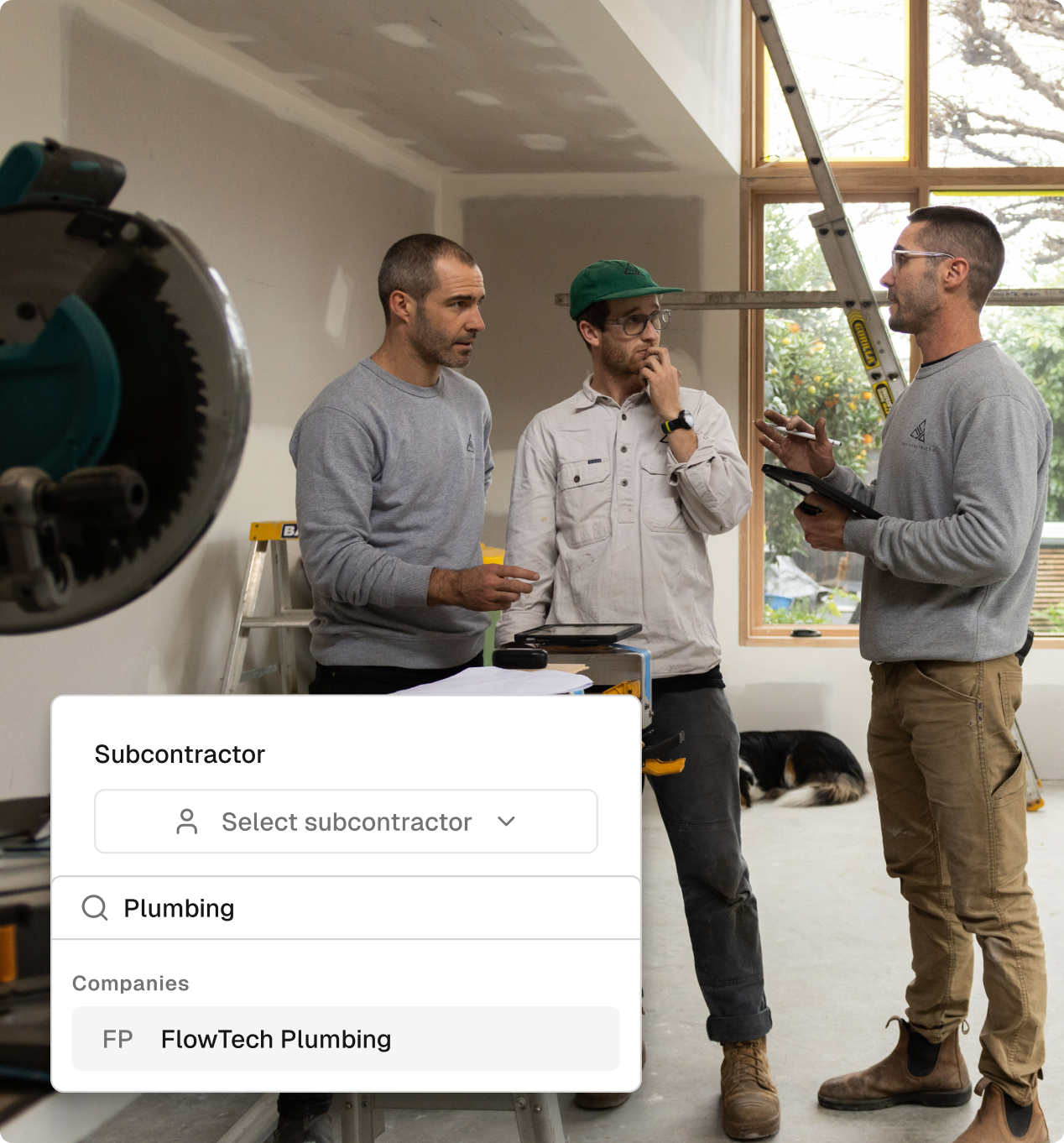 Filter your construction schedule