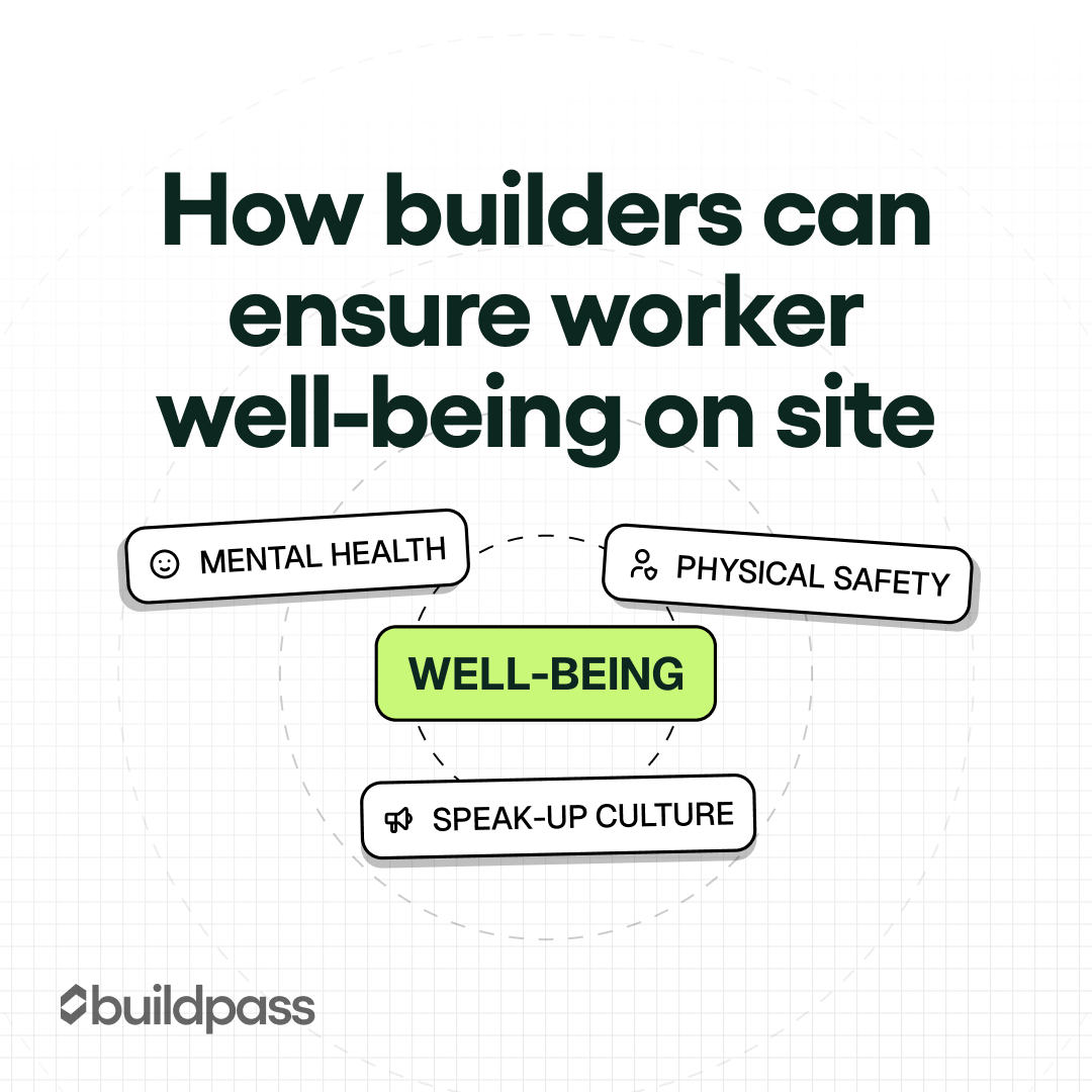 How builders can ensure worker well-being on site