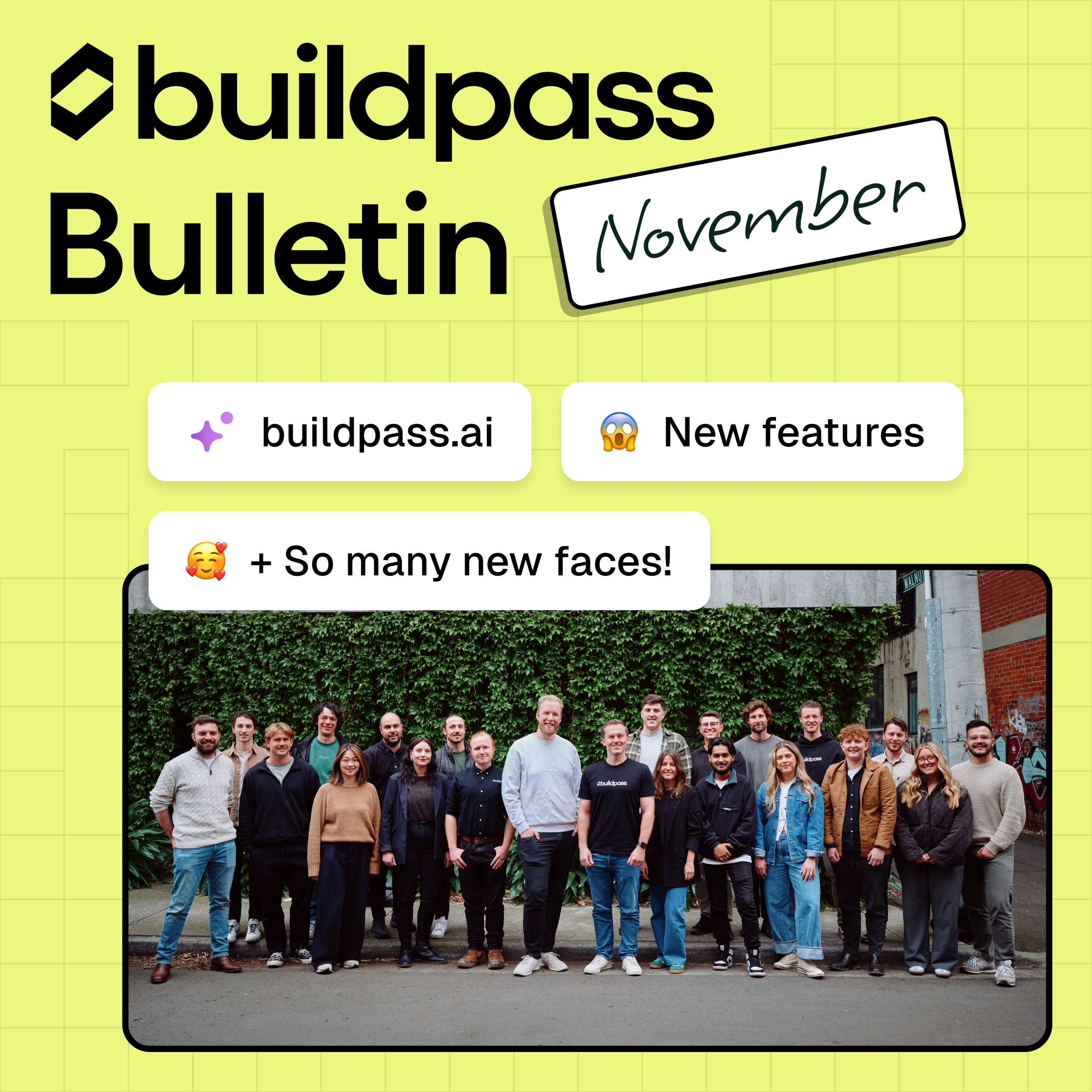 BuildPass Bulletin | November